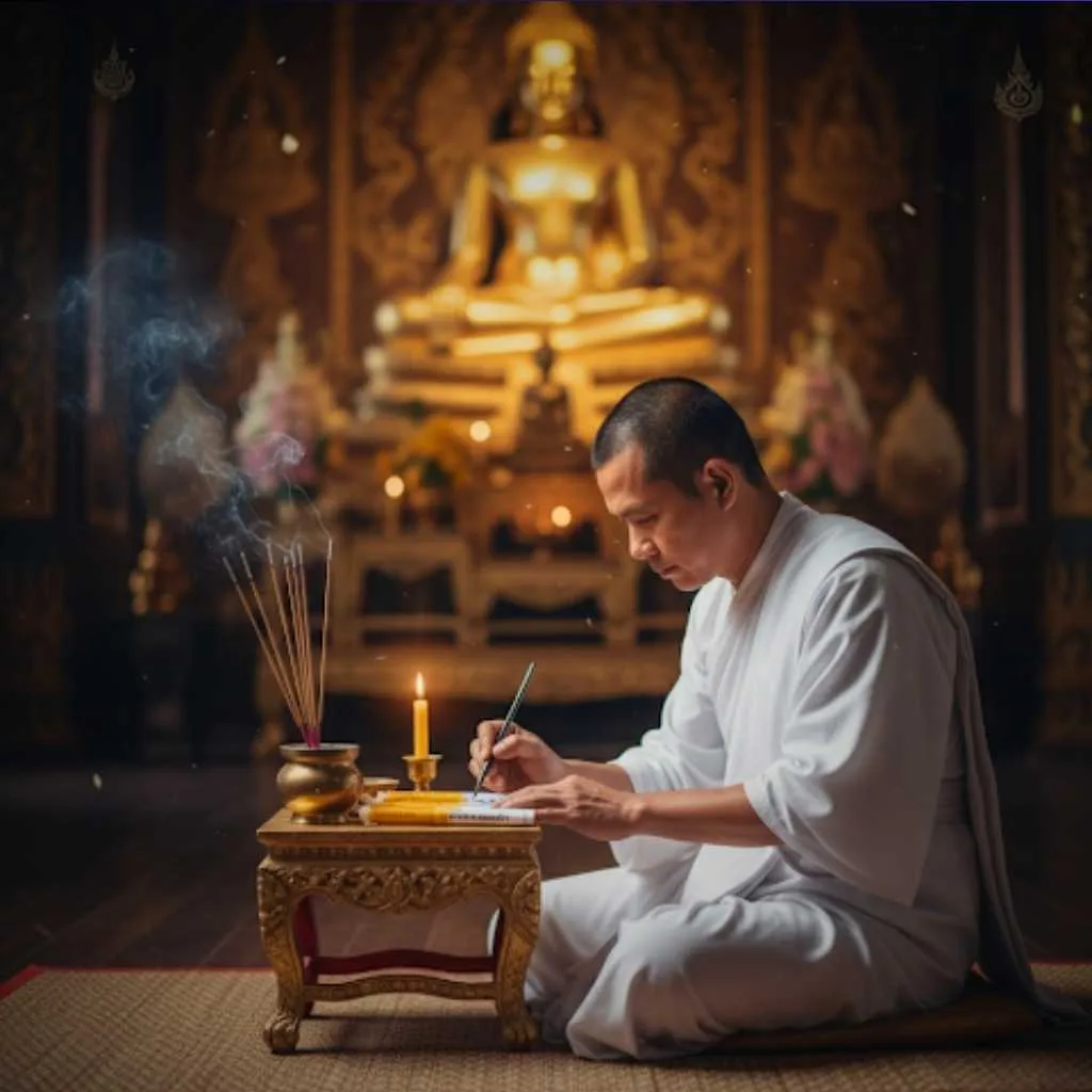 BlessYou.La | Thai Spiritual Shop for Ajarn Blessings & Rituals 1 name and birthdate inscribed based on your personal ritual by blessyoula thai ritual shop